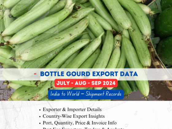 Bottle Gourd Export from India (July-Aug-Sep 2024)