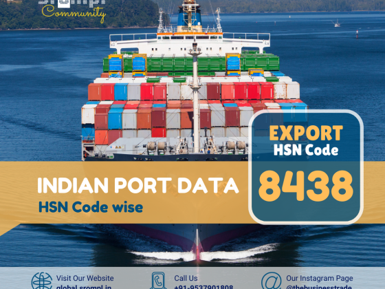 HSN Code – 8438 Export Data October-2023 All Indian Ports