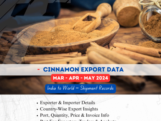Cinnamon Export from India (Mar-Apr-May 2024)