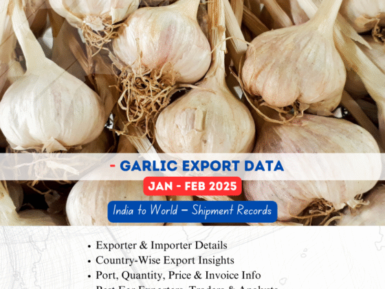Garlic Export from India (Jan-Feb 2025)
