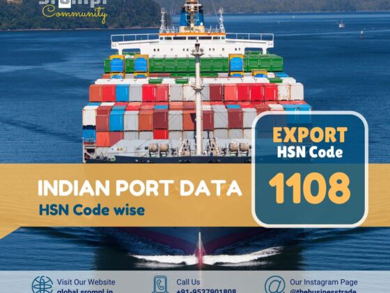 HSN Code – 1108 Export Data January to March-2025 All Indian Ports