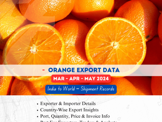 Orange Export from India (Mar-Apr-May 2024)