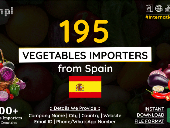 Spain – Vegetable Importers