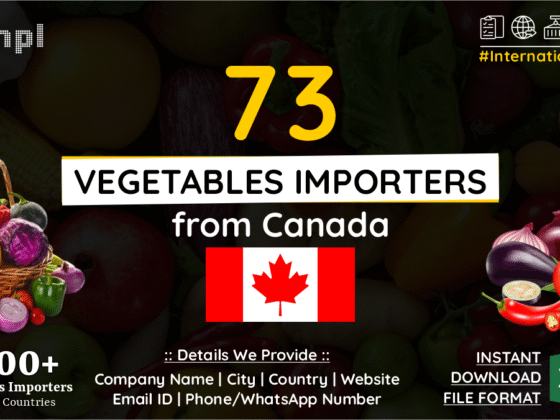 Canada – Vegetable Importers